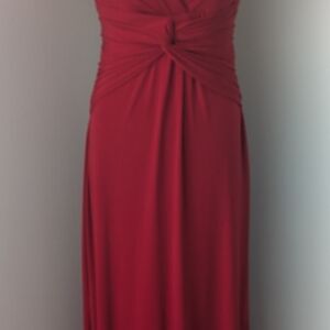 Laundry By Shelli Segal Elegant Red Maxi Dress